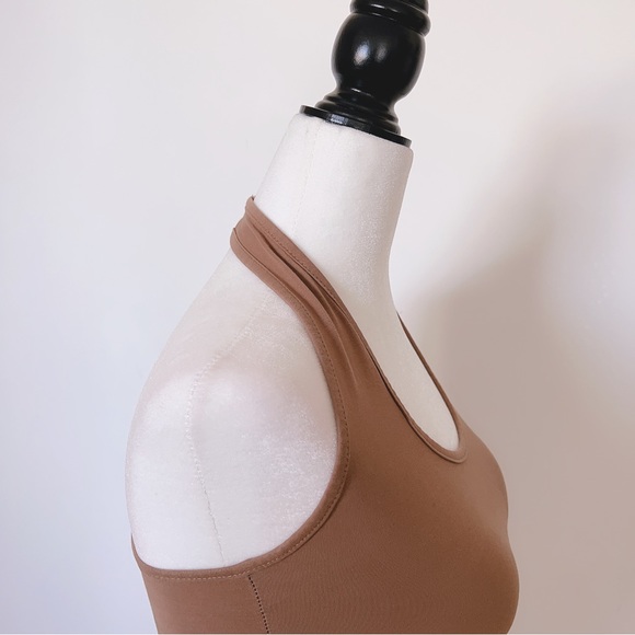 Sexy Back Stretchy Halter-neck Tank Top. 95% new condition. - Picture 5 of 7